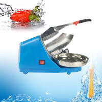 Máquina de Picar Hielo Eléctrica de Alta Potencia 65kg/H Doble Cuchilla Doble Cubierta - details 0