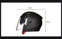 Casco de Moto rcycle para hombre, Casco de doble lente para Scooter, vespa, pueblo, capacete de Moto - details 8