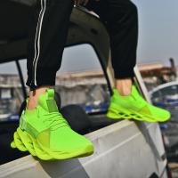 Zapatos Transpirables para Hombre 2025 Zapatillas Ligeras y Suaves, Diseño Nuevo, Zapatos Casuales para Adultos, Verde, Talla Grande 39-46 - details 4