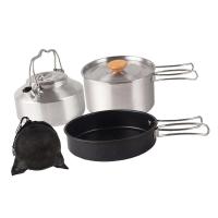 Juego de utensilios de cocina para cocinar, cacerola para senderismo y acampada - details 3