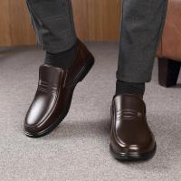 Zapatos de cuero genuino, mocasines para Hombre, zapatos de cuero informales de negocios, zapatos planos clásicos suaves transpirables para Hombre - details 2