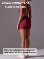 s Pantalones cortos de mujer, deportes sin mangas para mujer, yoga de verano, trajes de gimnasio y fiesta - details 2