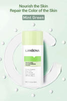 LANBENA crema blanqueadora con protección solar Uv verde SPF50 +++ brillo e hidratación piel cara bloqueador solar protección Solar cuidado diario 40ml - details 7