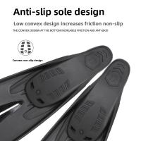 Aletas profesionales transparentes bifurcadas para adultos, natación estilo libre para hombres, buceo, entrenamiento de snorkel, aletas de natación - details 1