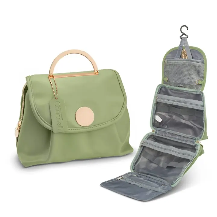 Waterproof Toiletry Bag Cosmetic Bag Storage Bag With Hook - 1