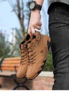Botas De Lujo Para Mujer, Botines De Cuero Hechos A Mano Para Hombre, Zapatos Informales De Diseñador A La Moda Para Hombre, Botas Cómodas Para Hombres, Talla Grande 35-50 - details 17