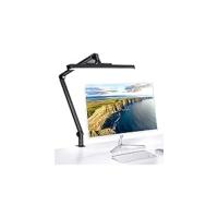 Lampara Escritorio LED, Fuente de Luz Dual Flexo de Escritorio Brazo Oscilante Abrazadera, LED 4 Modos de Color et 4 de Brillo, Control Tactil, de Mesa para Trabajo, Estudiar - details 10