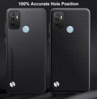 OPPO A53S Lujo PU Cuero Estuche Protección Completa de Silicona Hecho en China - details 2