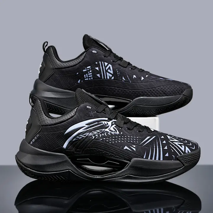 Zapatos de baloncesto para hombre, zapatillas de deporte transpirables de malla, novedad de verano para adolescentes, antideslizantes, resistentes al desgaste - 1
