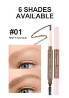 Lápiz de Cejas Doble Cabezal Duradero, Impermeable, Abaxo Fuerte, Longitud Larga - details 12