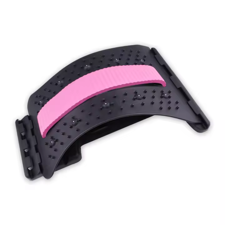 Masajeador Lumbar Disco Tablero de Alivio Espinal Cojín Acostado Adecuado para Todos los Entrenamientos de Yoga Sillas de Masaje - 1