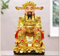 Riqueza, hogar que ofrece estatua de Buda, atrae riqueza, apertura de tienda de decoración, concurso de regalos, Dios Wen de la riqueza - details 17