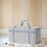 Bolsa de almacenamiento de edredón de tela no tejida, bolsa de embalaje plegable de gran capacidad para mudanzas, ahorro de espacio con cremalleras y asas - details 6