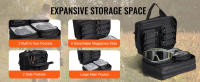 SucceBuy Range Bag para pistolas - Almacenamiento táctico de armas con bolsas y cargadores extraíbles, para caza al aire libre - details 1