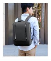 Mochilas de gran capacidad, mochilas de cerradura de contraseña impermeable para hombres, viajes de negocios, mochilas de carga USB - details 14