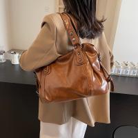 Bolso Cruzado Vintage para Mujer Gran Capacidad, Correa Desmontable, Cierre con Cremallera, Diseño Clásico Elegante, Cinturón de Metal - details 10