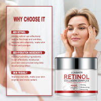 Crema reafirmante de Retinol, crema facial de colágeno para arrugas suaves, crema hidratante para blanquear, productos nutritivos para iluminar la piel - details 2