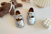 Zapatos de cuero para niñas, calzado de estilo coreano, suave y cómodo, antideslizante, versátil, dulce amor, novedad de otoño, 2024 - details 5