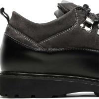 Nuevos botines negros de alta calidad para hombre, zapatos de moda de cuero genuino, cordones lujosos, calidad Wenzhou - details 7