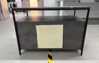 Caja de Arena de Gato de Madera Enchufe Occulto para Muebles Armario de Almacenamiento de Mascotas con Estante Baño Interior para Gatos - details 2