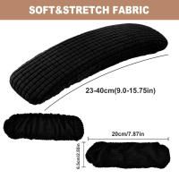 1 par de fundas para brazos de silla de oficina, funda elástica de LICRA resistente a las manchas, a prueba de polvo, para brazo de silla de ordenador - details 0