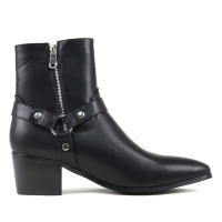Botas Chelsea para hombre con hebilla británica puntiaguda - details 4
