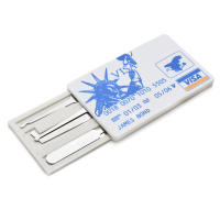 KAK 5 piezas Juego de ganzúas para tarjetas de crédito Herramientas de cerrajería Llave de tensión Ganchos extractores de llaves rotas de acero inoxidable Juego de herramientas portátil - details 2