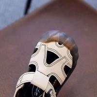 Zapatos de suela blanda para primeros pasos para niños, zapatillas de playa antipatadas con cabeza hueca, informales, para vacaciones, verano, 2024 - details 5