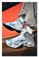 Zapatos de baloncesto para deportes al aire libre con logotipo de marca, Zapatos para correr de malla transpirable a la moda para hombre - details 9