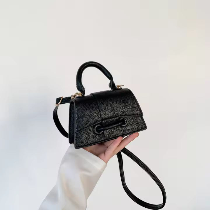 Bolso Cruzado Versátil de Otoño Temprano 2023 Bolso de Mano de Color Sólido con Estilo Simple para Mujeres Bolso Cuadrado Pequeño de Versión Coreana - 1