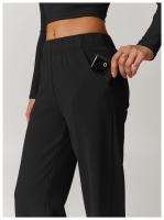 Pantalones de pierna recta para deportes al aire libre para mujer, pantalones sanitarios adelgazantes de cintura alta, pantalones casuales versátiles, otoño e invierno, nuevo - details 24