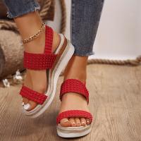 Sandalias de cuña de verano para mujer - details 7