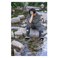 Botas de Lluvia de Moda para Adultos Impermeables de Goma para Trabajo al Aire Libre y Pesca - details 11