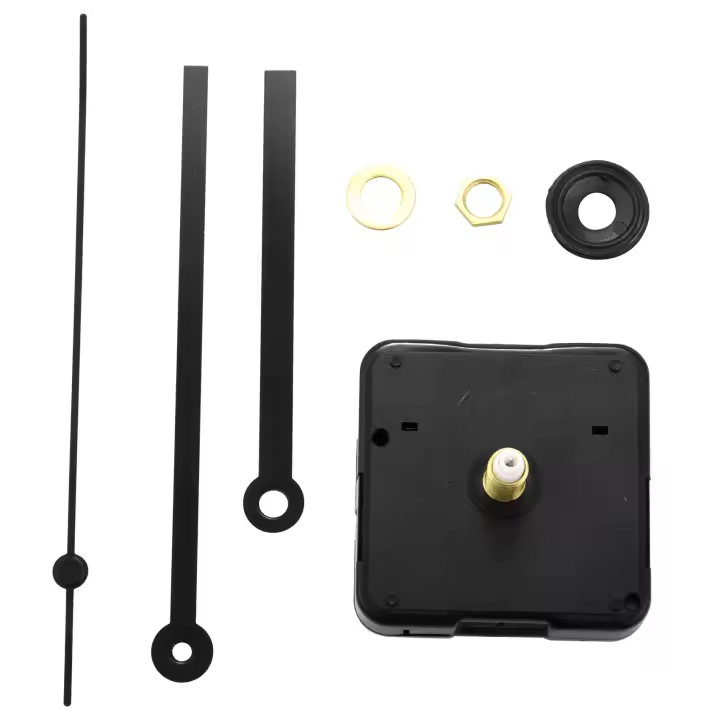 Mecanismo de reloj Diy, Kit de mecanismo para piezas de reloj, reloj de pared, hora de cuarzo, manecilla de minutos, movimiento para reloj de cuarzo, decoración del hogar - 1