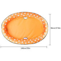 Flotador de agua inflable para gatos y perros, cama duradera para adultos y familias, accesorios de tiempo de juego, Material grueso - details 2