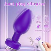 Vibrador Anal inalámbrico con Control remoto, tapón Anal, masajeador de próstata, masturbador vaginal femenino para adultos, Juguetes sexuales, mujeres, hombres, Gay - details 2