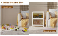 Rcynview Caja de Almacenamiento Plegable de Plástico  Chest de Almacenamiento con Ruedas para Niños - details 3