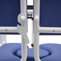 Elevador hidráulico de pacientes para el hogar, silla de ruedas portátil de transporte, ayuda de transferencia para ancianos Acero sin costuras, esponja, PU, madera - details 8