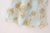 - Nueva llegada, camisa de moda con estampado floral para mujer, falda de cintura alta de longitud media, estilo americano y europeo - details 11