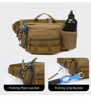 Mochila Táctica de Pesca Multifuncional Bolsa de Pecho Impermeable para Camping, Senderismo o Caza - details 13