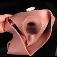 Empaque privado Sexy SXXY 10 estilos Dildo hueco grande con correa para hombres Gay Funda de silicona para hombre Pantalones Retraso de la eyaculación Juguetes sexuales - details 30