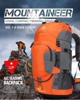 Bolsa de viaje para montañismo al aire libre, diseño reflectante nocturno, nailon, impermeable, resistente al desgaste - details 0