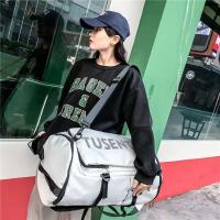 Bolso de hombro para viaje de negocios de gran capacidad, bandolera deportiva, mochila de gimnasio, bolsa de viaje con bolsillo independiente para zapatos - details 23