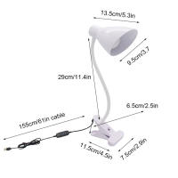 Luz de libro USB regulable de 5W, atenuación de brillo, 3 modos de Color, lámpara de Clip LED para lectura, dormitorio de niños, lámpara de noche de cabecera - details 1