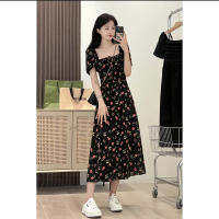 Vestidos de manga corta Mujer Retro Suave Ocio Vacaciones Streetwear Vestido de playa - details 10