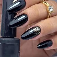 Juego De 24 Uñas Postizas En Arco Iris Y Gradient Long Pointed Acrílicas Removibles Estilo Francés Cobertura Total Para Fiesta - details 18