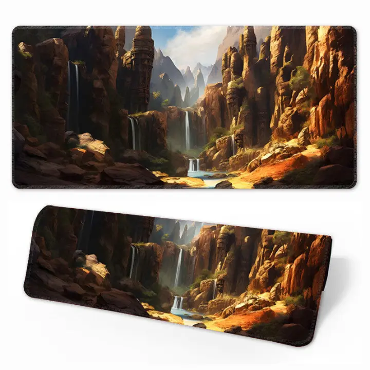 Alfombrilla de ratón antideslizante de Anime opcional, alfombrilla de escritorio para teclado, oficina, deportes electrónicos, gran oferta, Extra grande, engrosada, múltiples imágenes - 1
