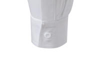 Camisa de vestir de satén de lujo para hombre, esmoquin liso de seda a la moda, informal, para boda, fiesta, graduación y oficina - details 36