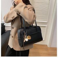 Bolso de hombro de moda Bolso Boston portátil Bolso de bolos para mujer Bolso de mano de gran capacidad para viajeros - details 20