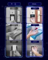 El anillo inteligente integra 6 tarjetas RFID y función NFC para compartir disco, inalámbrico de 128 GB para iPhone y Android. - details 7